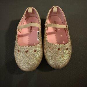 Carter's Sparkly Gold Dress Shoes